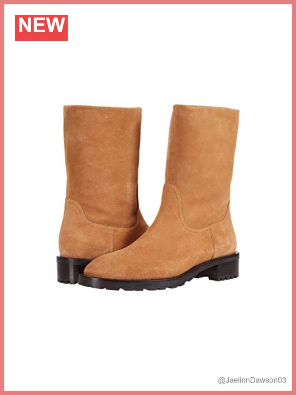 Stuart Weitzman Sherpa Lined Pull-On Loafers for Women Mid Calf